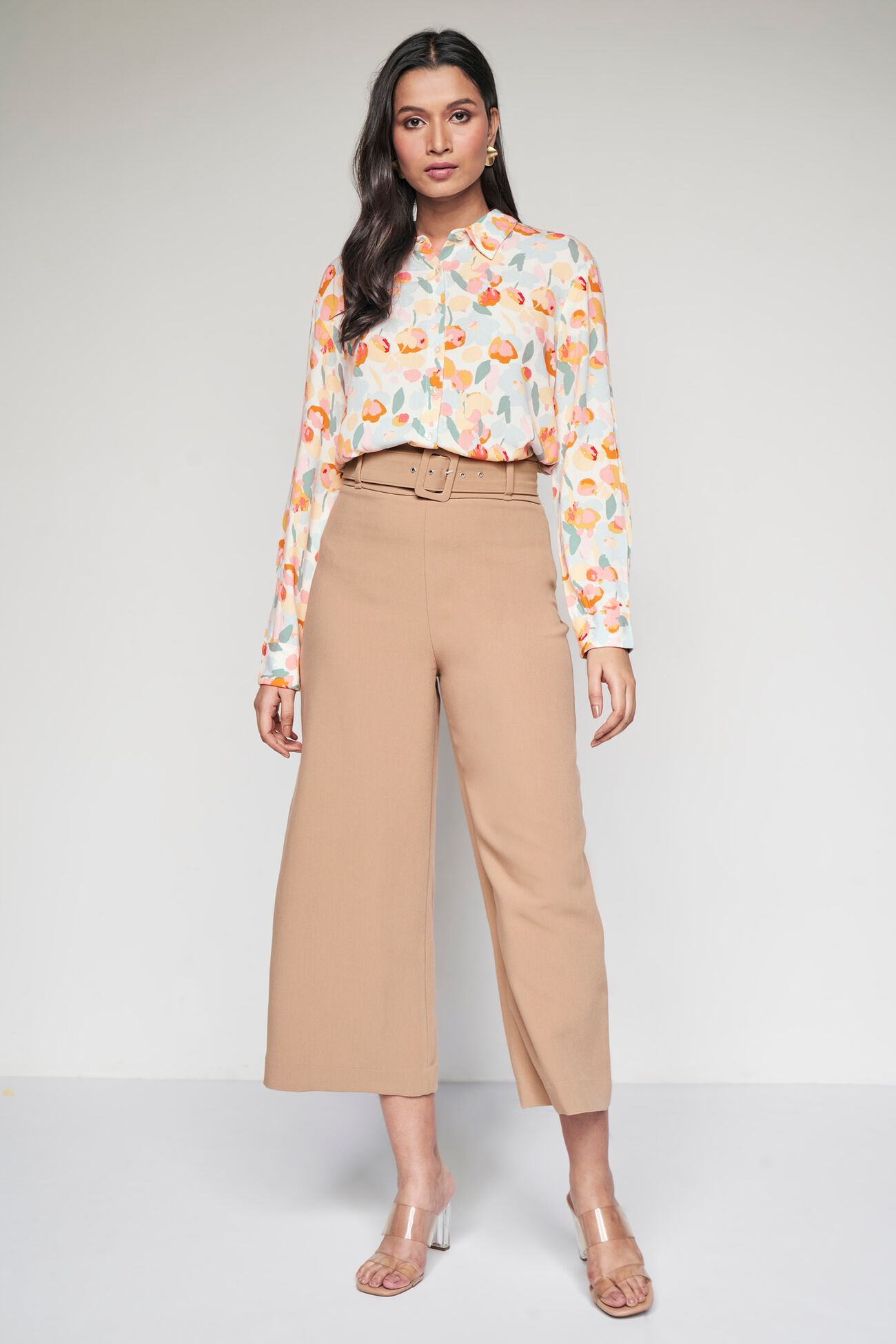 Fiona Printed Shirt, Yellow, image 2